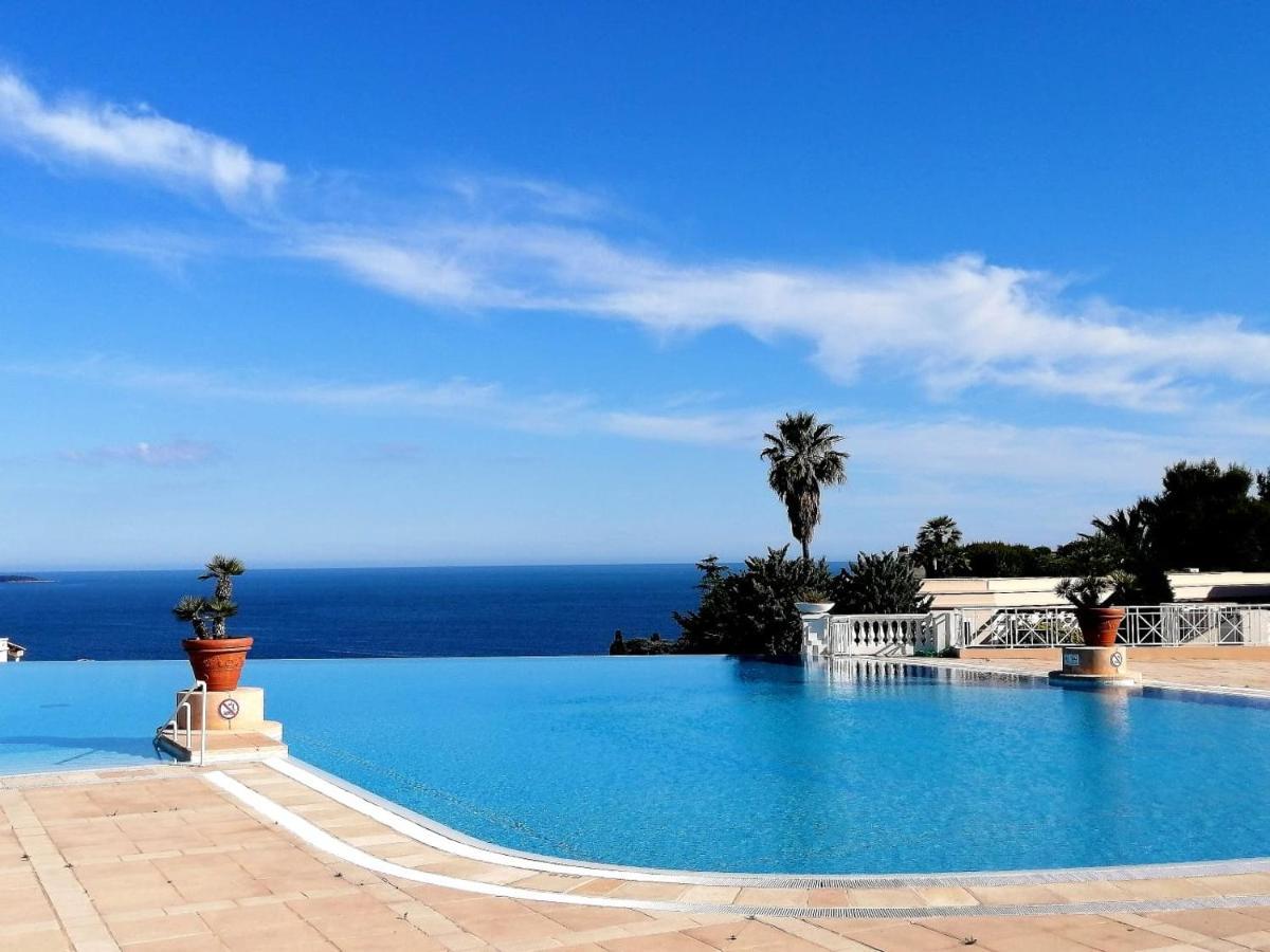 Duplex vue mer spendide, terrasse piscine jardins parking Cannes Buitenkant foto
