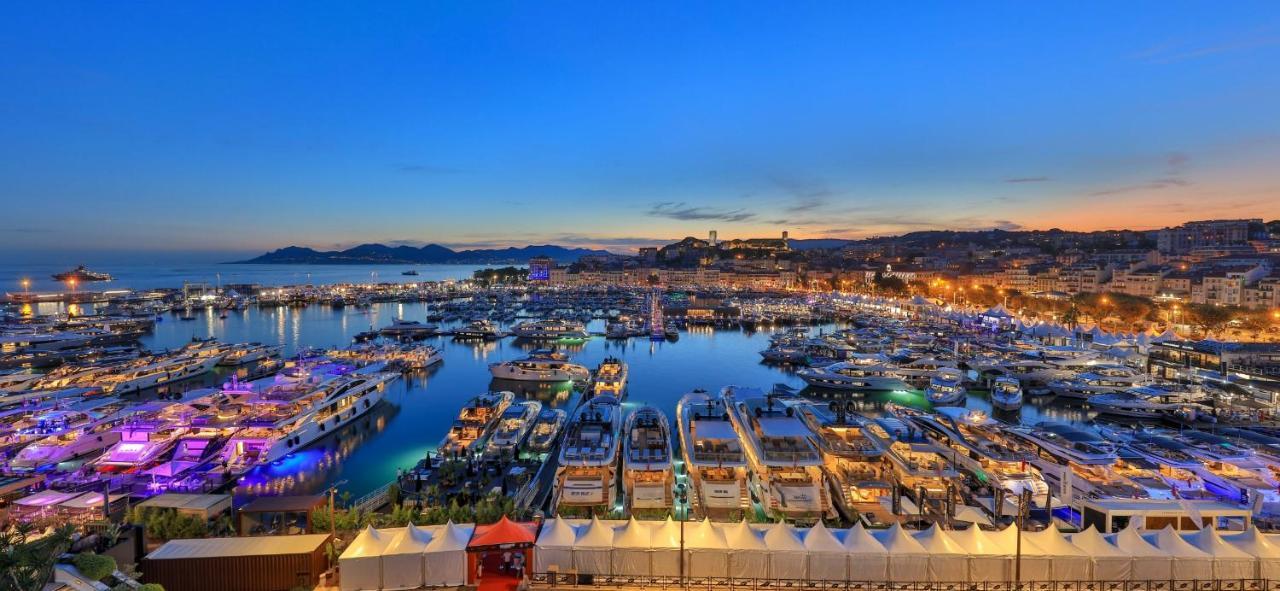 Duplex vue mer spendide, terrasse piscine jardins parking Cannes Buitenkant foto